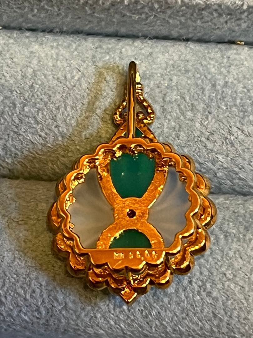 超美品未使用に近い石垣順子k18ペンダントヘッド QVC gstv