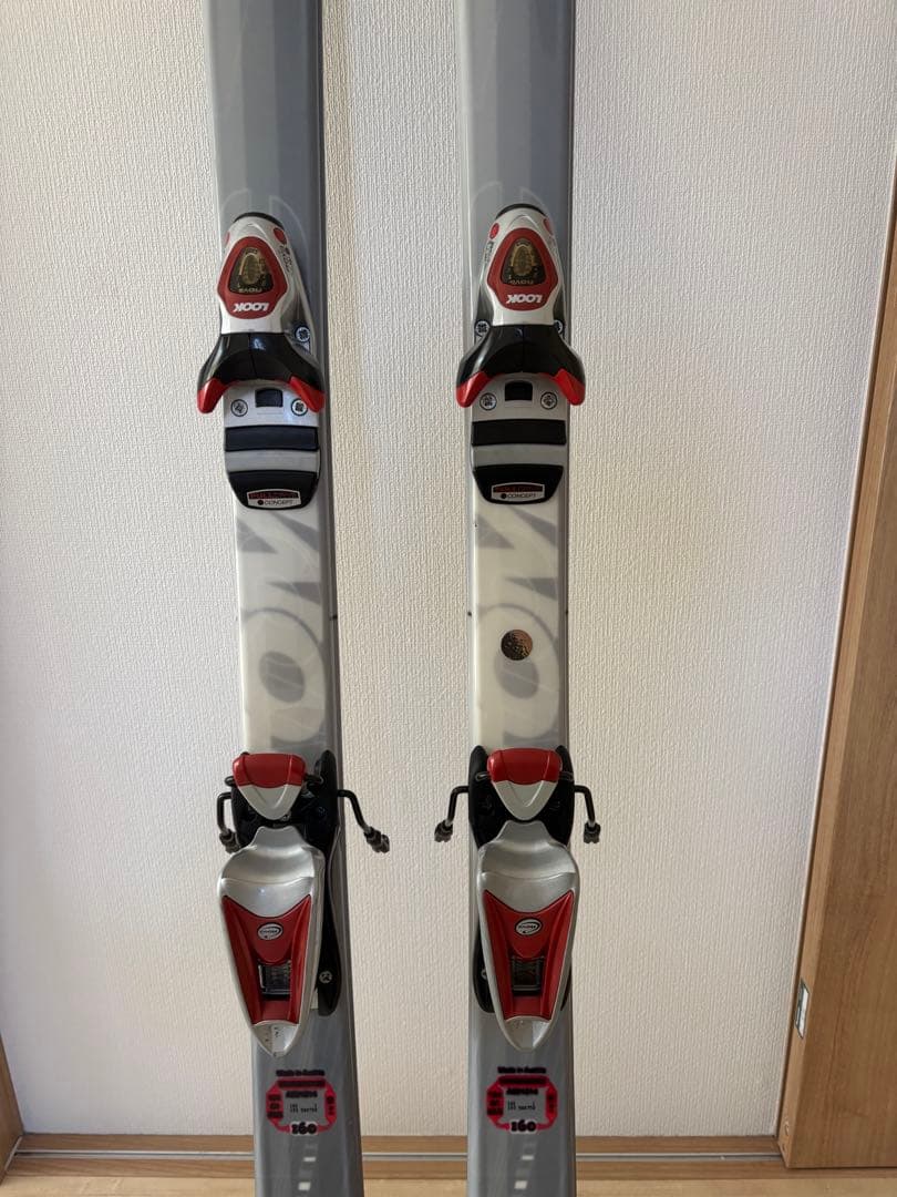 スキー 板 アトミック ATOMIC 160cm LOOKビンディング