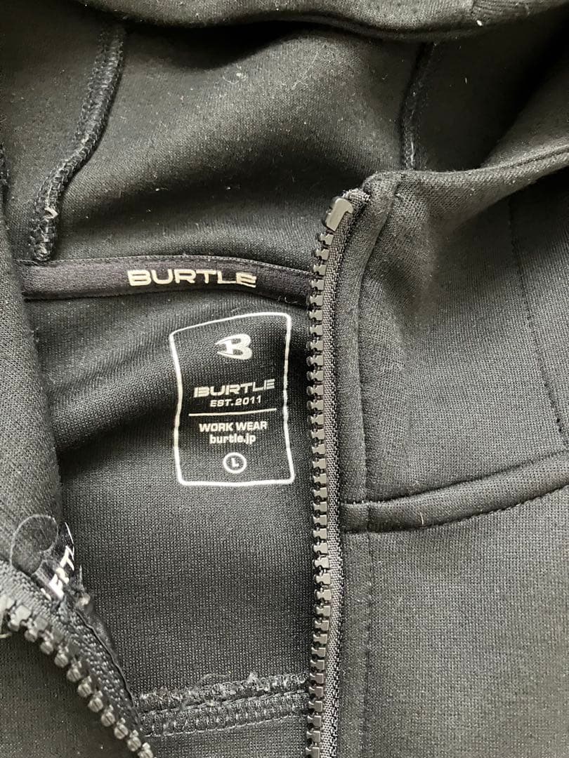 【バートル】エアーテックフーディ・パンツ上下（上L・下XL）★黒 Burtle