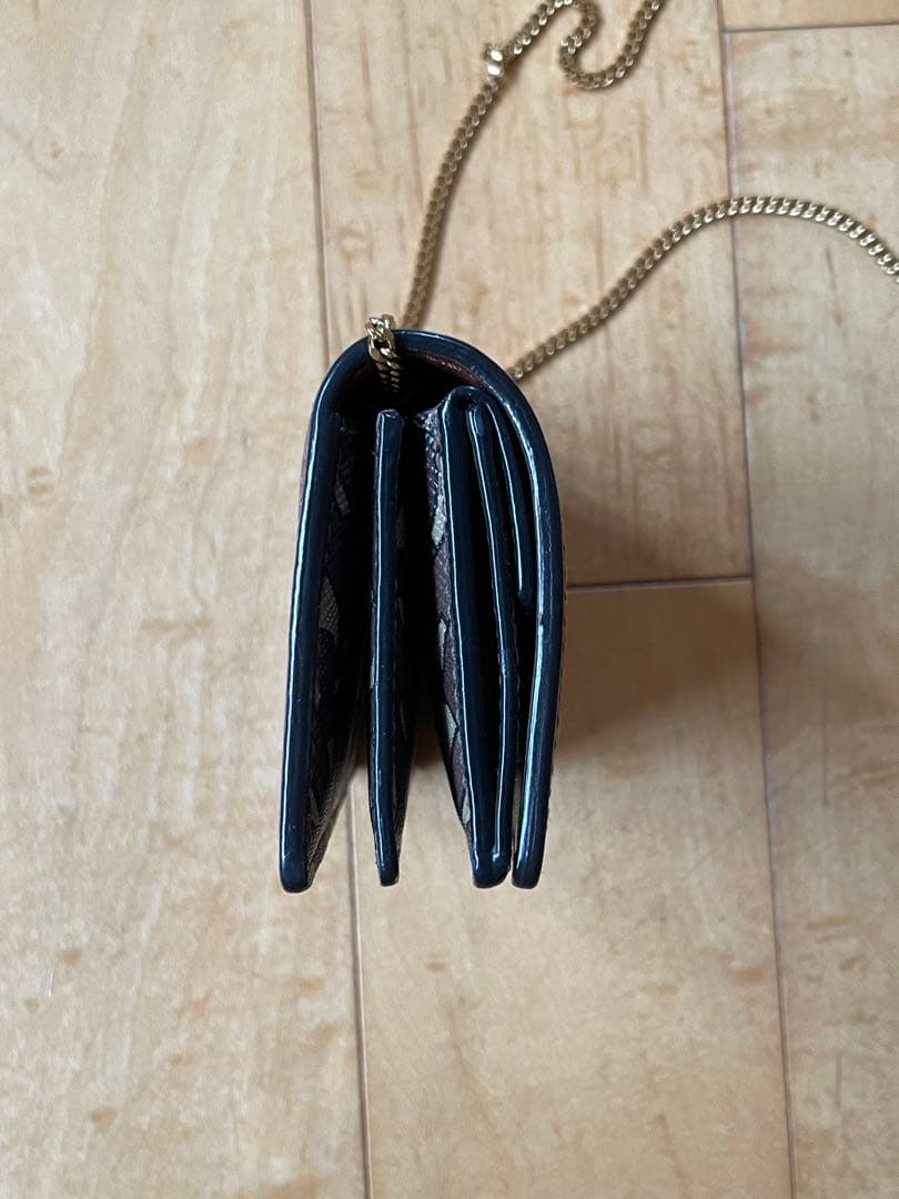 Burberry バーバリー　チェーンウォレット　カードケース　ミニ財布