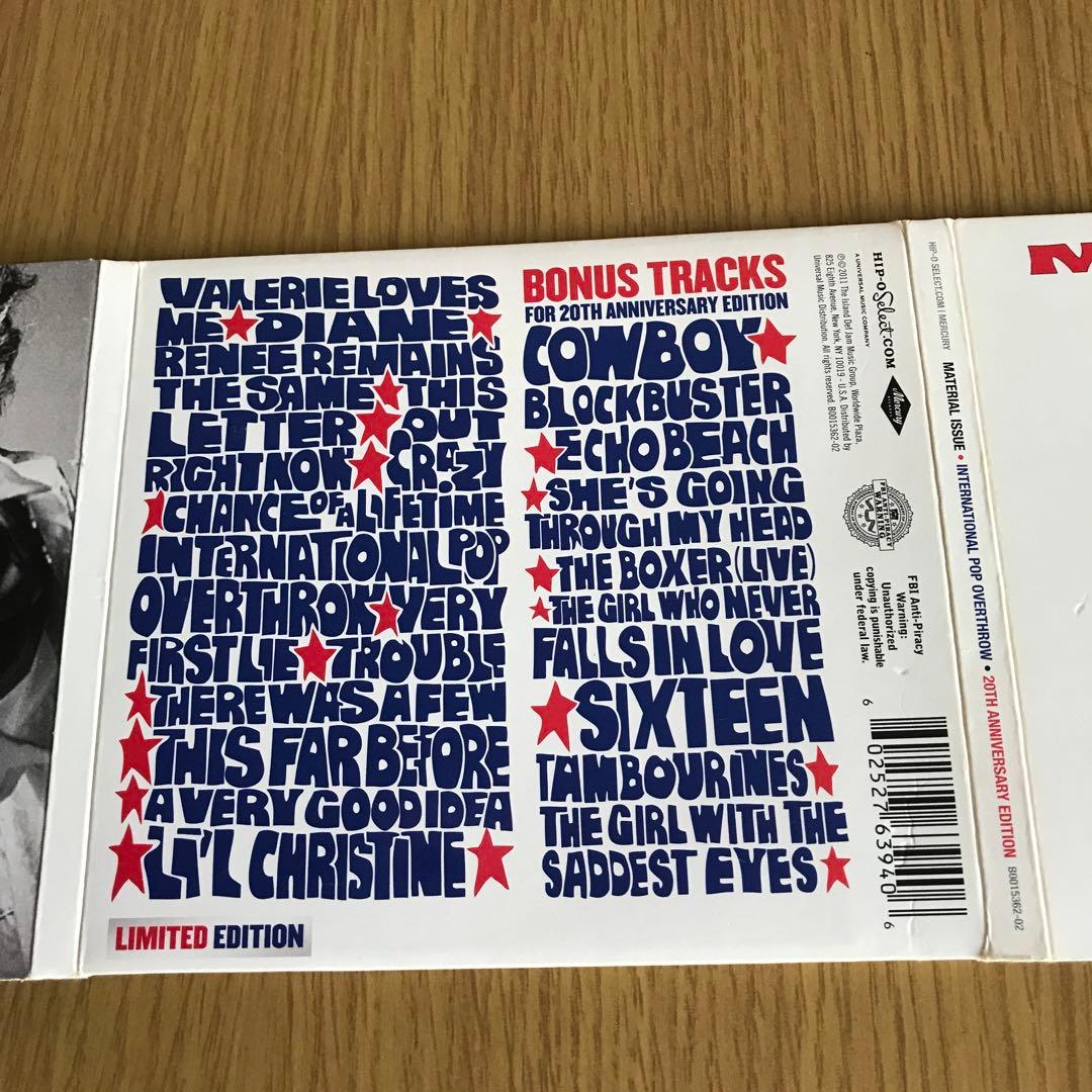 マテリアル・イシュ－　International Pop Overthrow