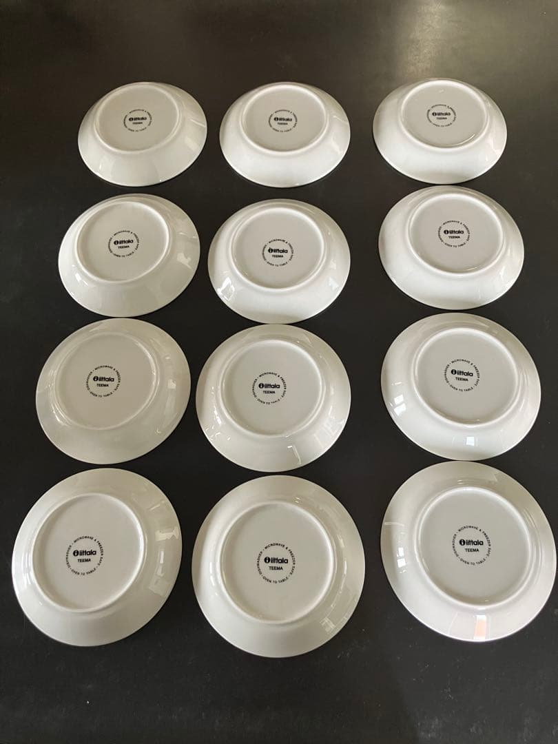 イッタラ ティーマ 15cm プレート ホワイト 12枚