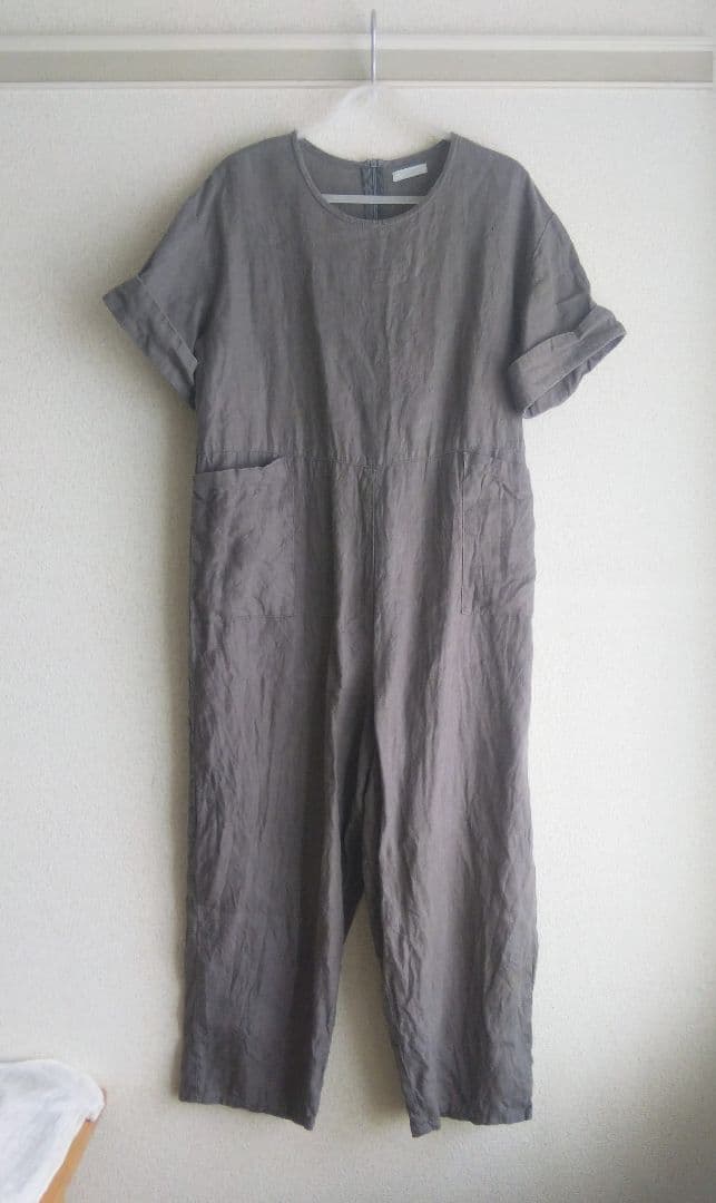 fog linen work カタリナ リネン100% オールインワン