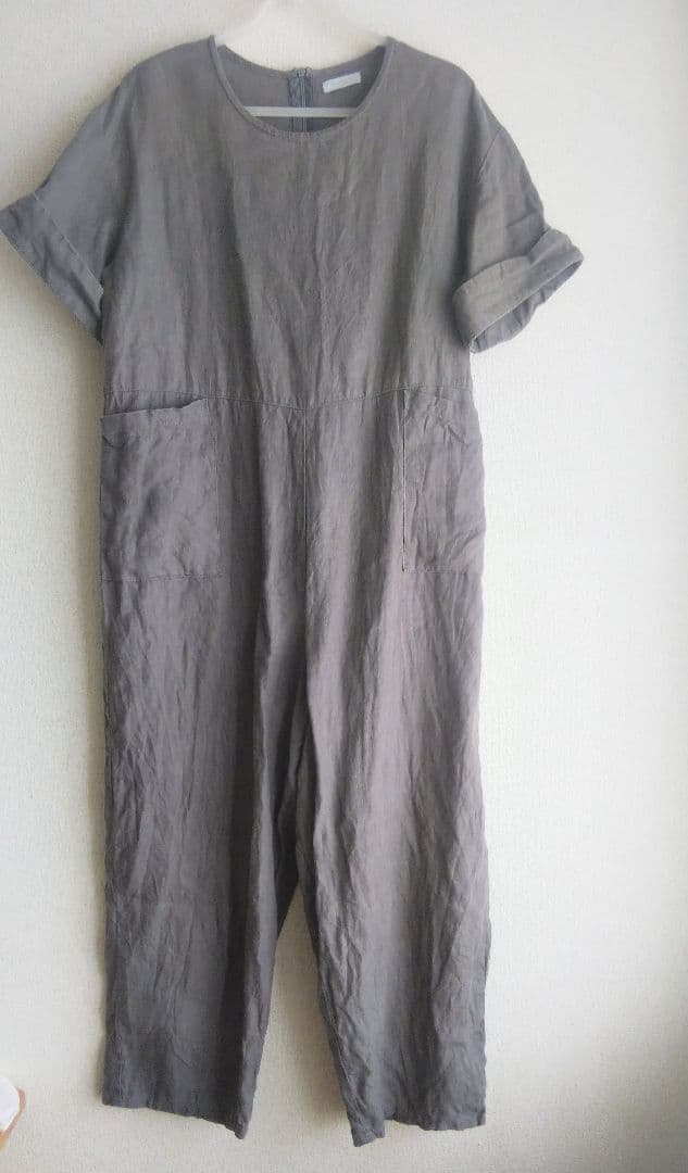 fog linen work カタリナ リネン100% オールインワン