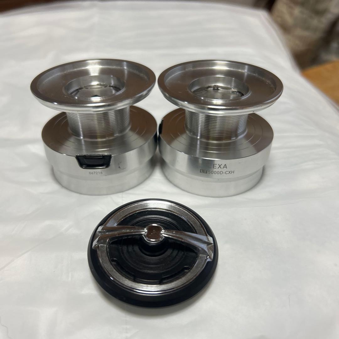 19レクザLT5000D-CXH スプール2個&ドラグノブ