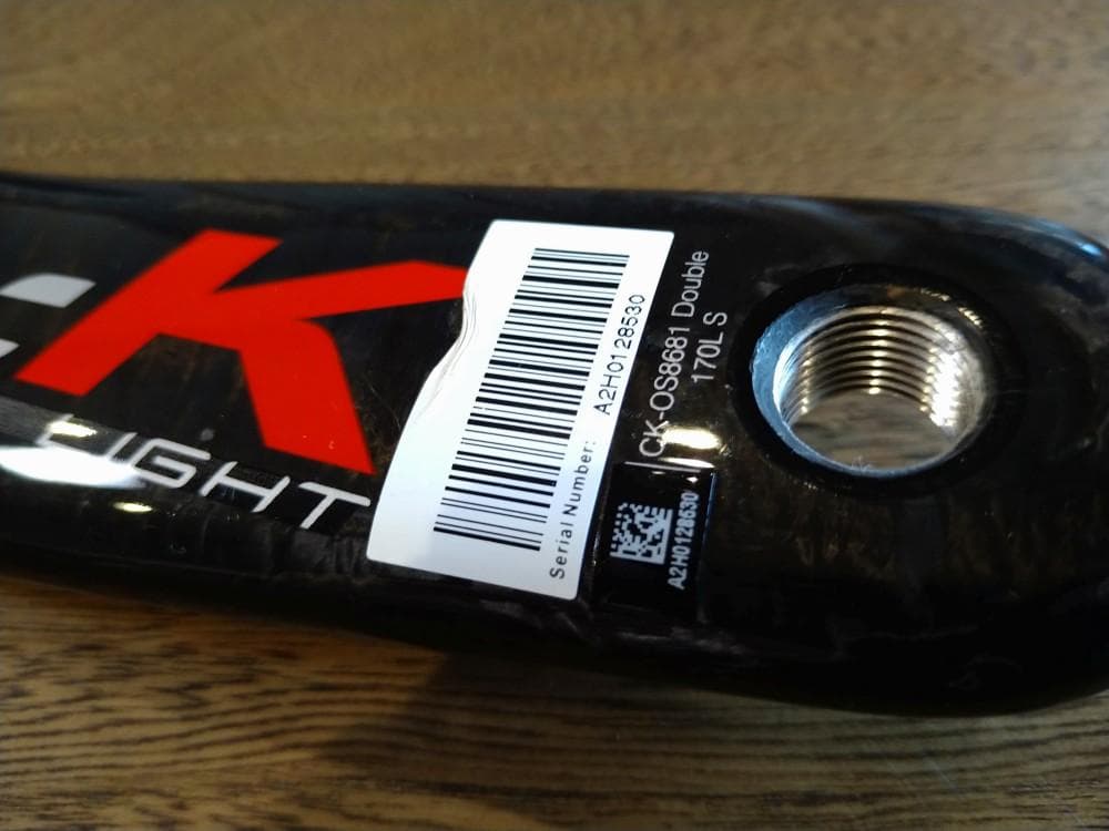 本日限定価格★FSA SL-K LIGHT カーボン クランクセット 170mm