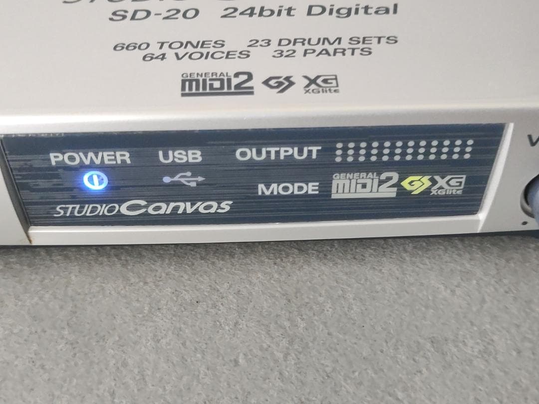 ◎e ROLAND　EDIROL　STUDIO Canvas SD-20