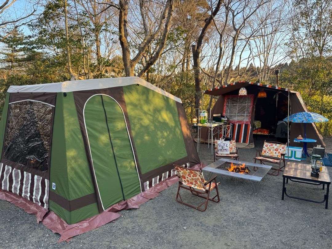 パジャマムーン　bau テント　ビンテージテント