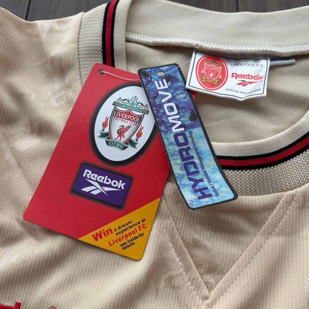 【新品未使用】96-97 リバプール ユニフォーム イギリス製 Lサイズ