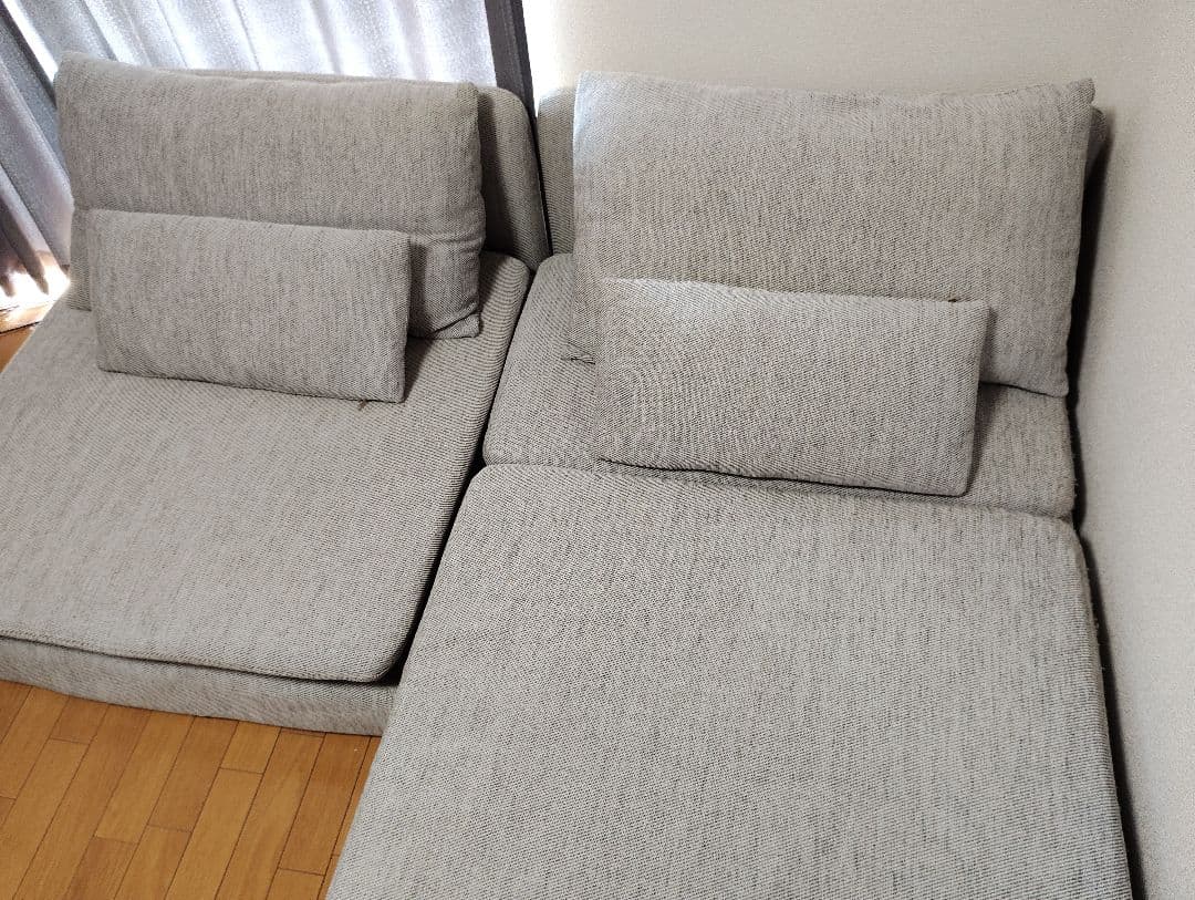 【さなさま】IKEA イケア ソーデルハムン SÖDERHAMN ソファ 寝椅子