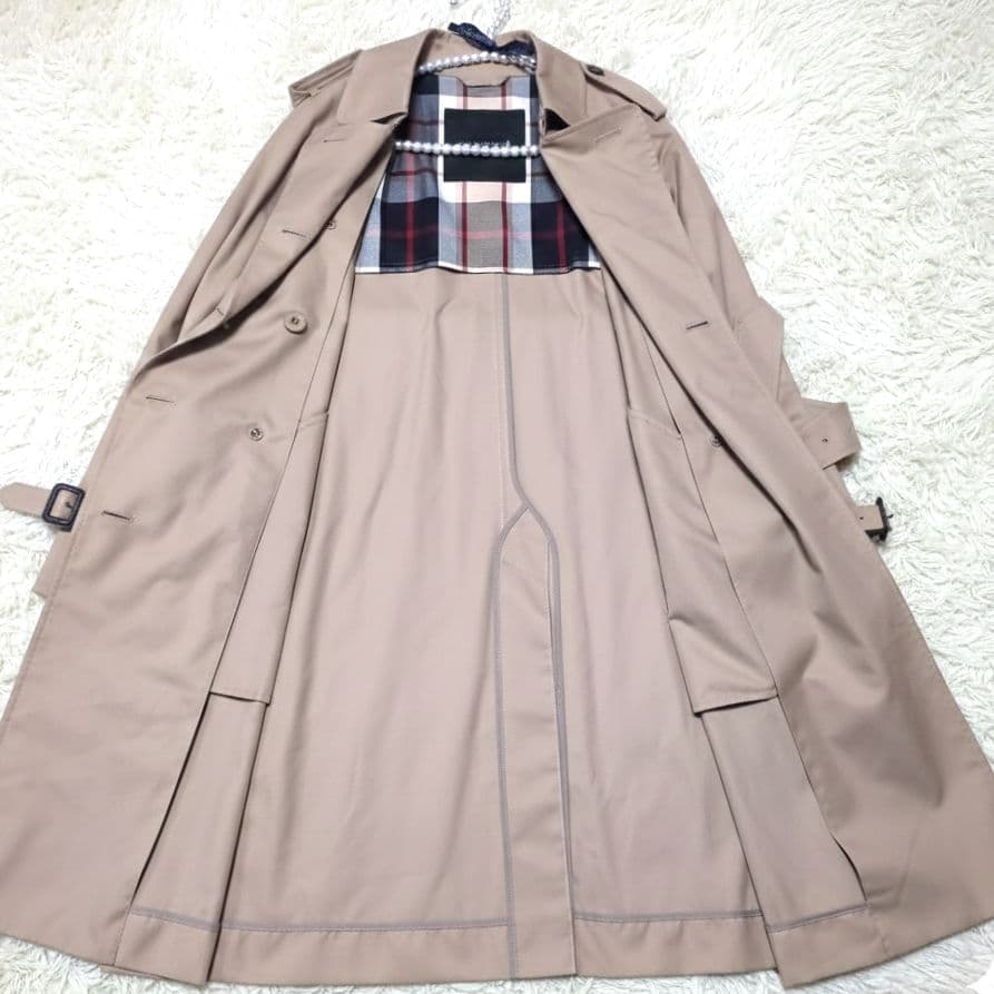 マッキントッシュ【美品】40 トレンチコート ベルト　ブラウンベージュ