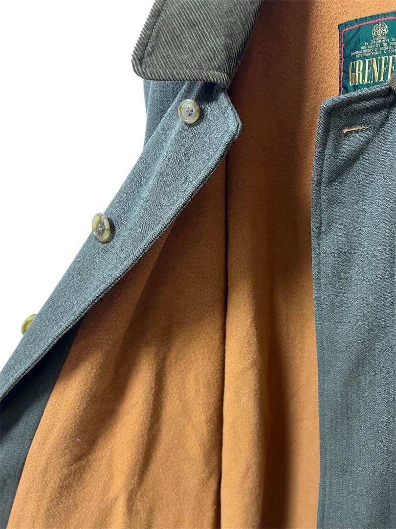 90's GRENFELL カントリーコート ダービーツイード グレンフェル