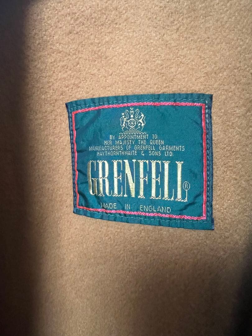 90's GRENFELL カントリーコート ダービーツイード グレンフェル