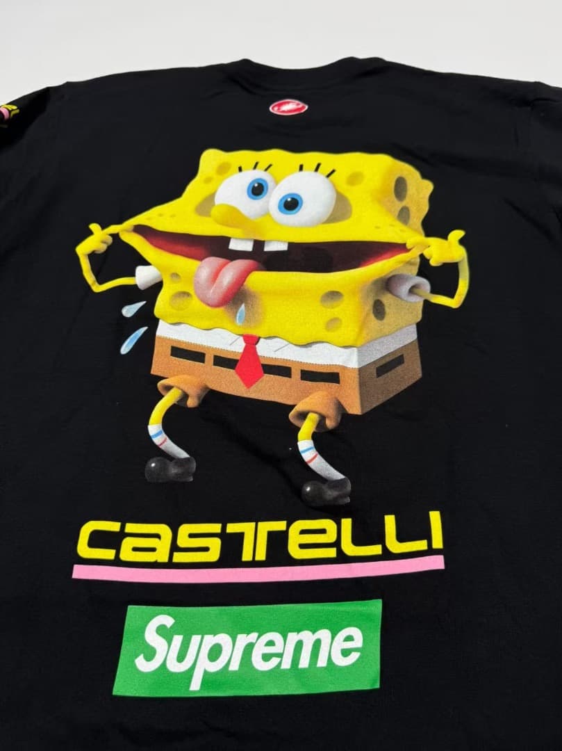 Supreme Sponge Bob 長袖カットソー Lサイズ