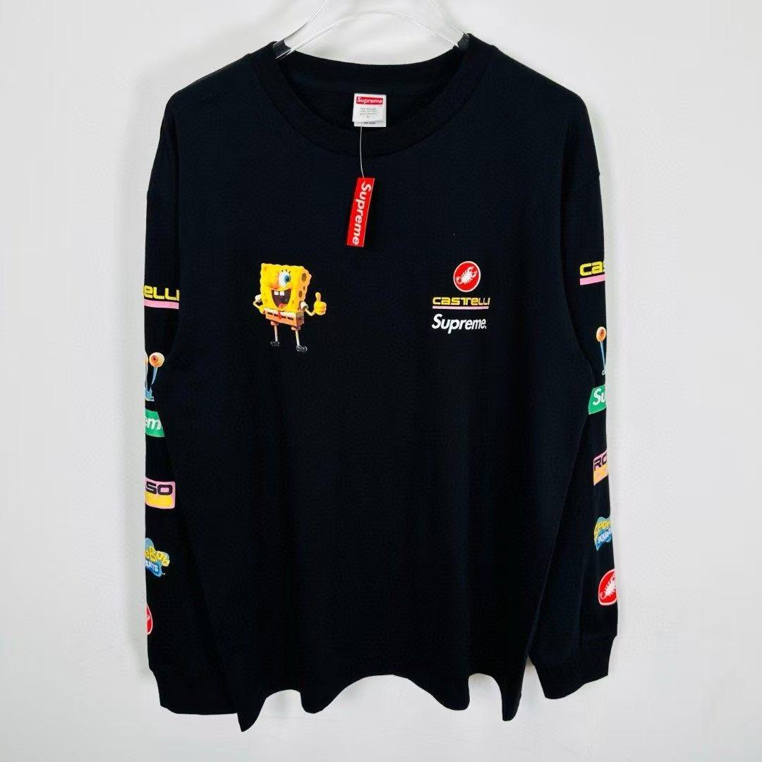 Supreme Sponge Bob 長袖カットソー Lサイズ
