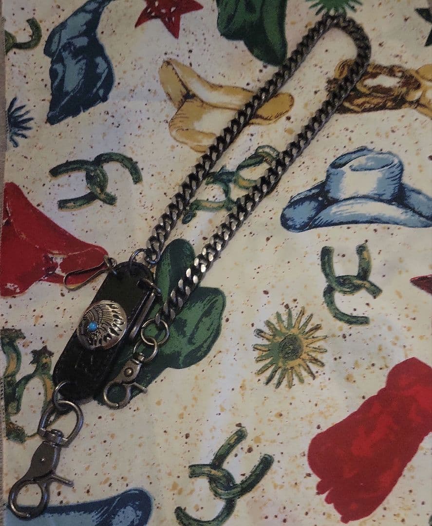 【美品】RRL ダブルアールエル ヴィンテージ ウォレットチェーン