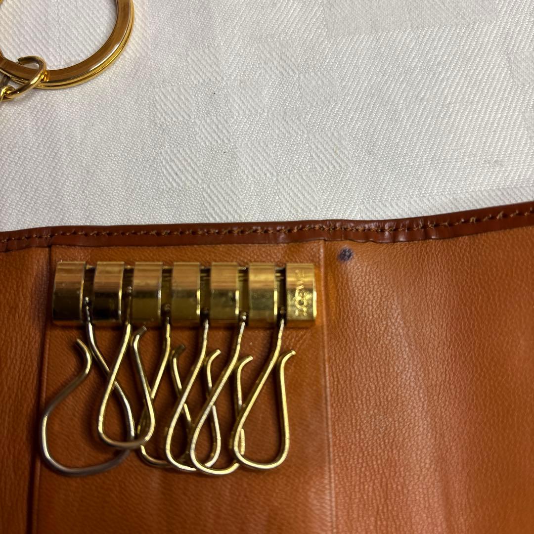 希少♡ヴィンテージLOEWEロエベ アナグラム6連キーケース