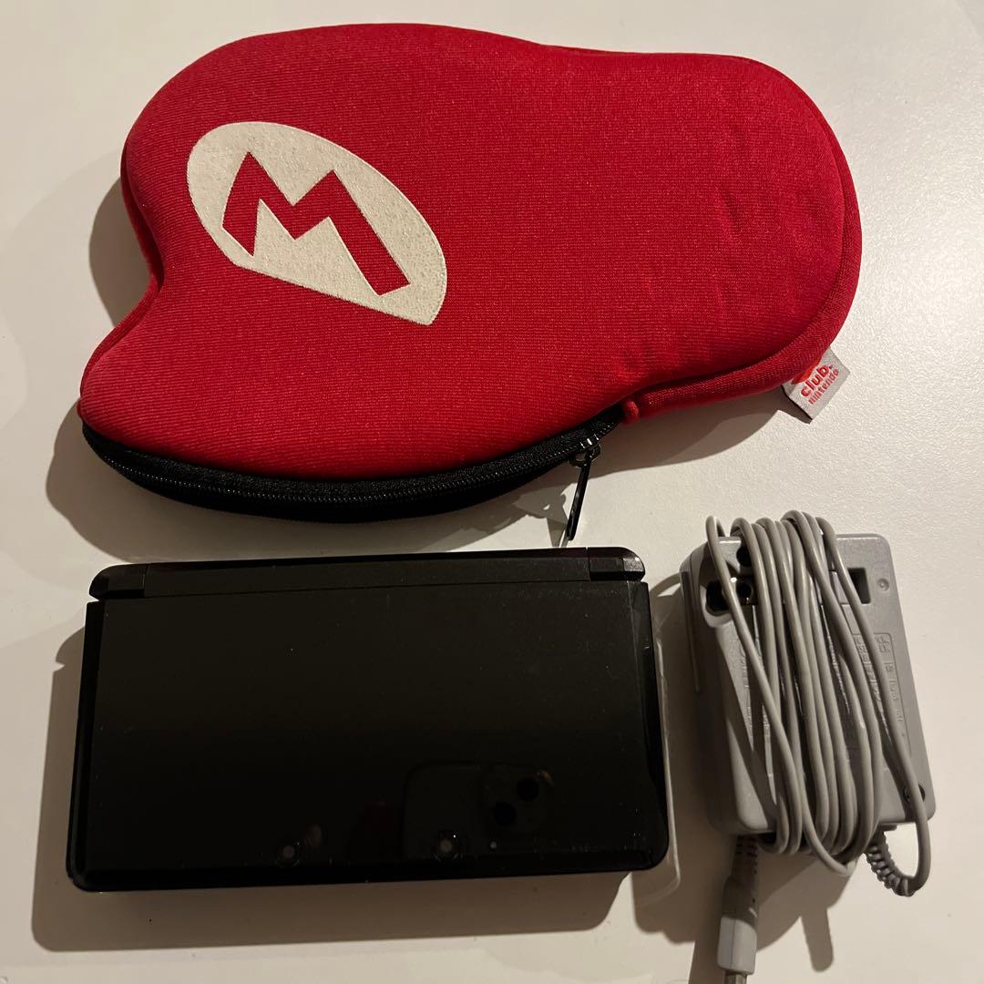 3DS本体　マリオケース付き