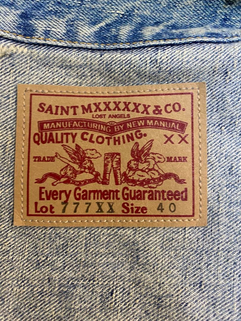 a*3様 Saint Mxxxxxx × BerBerJin デニムジャケット