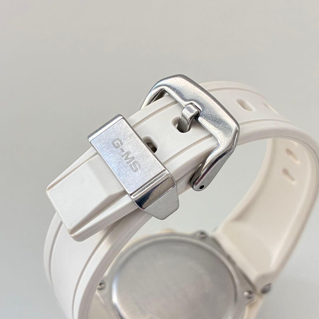 CASIO G-MS baby-g MSG-W100 ホワイト 電波ソーラー