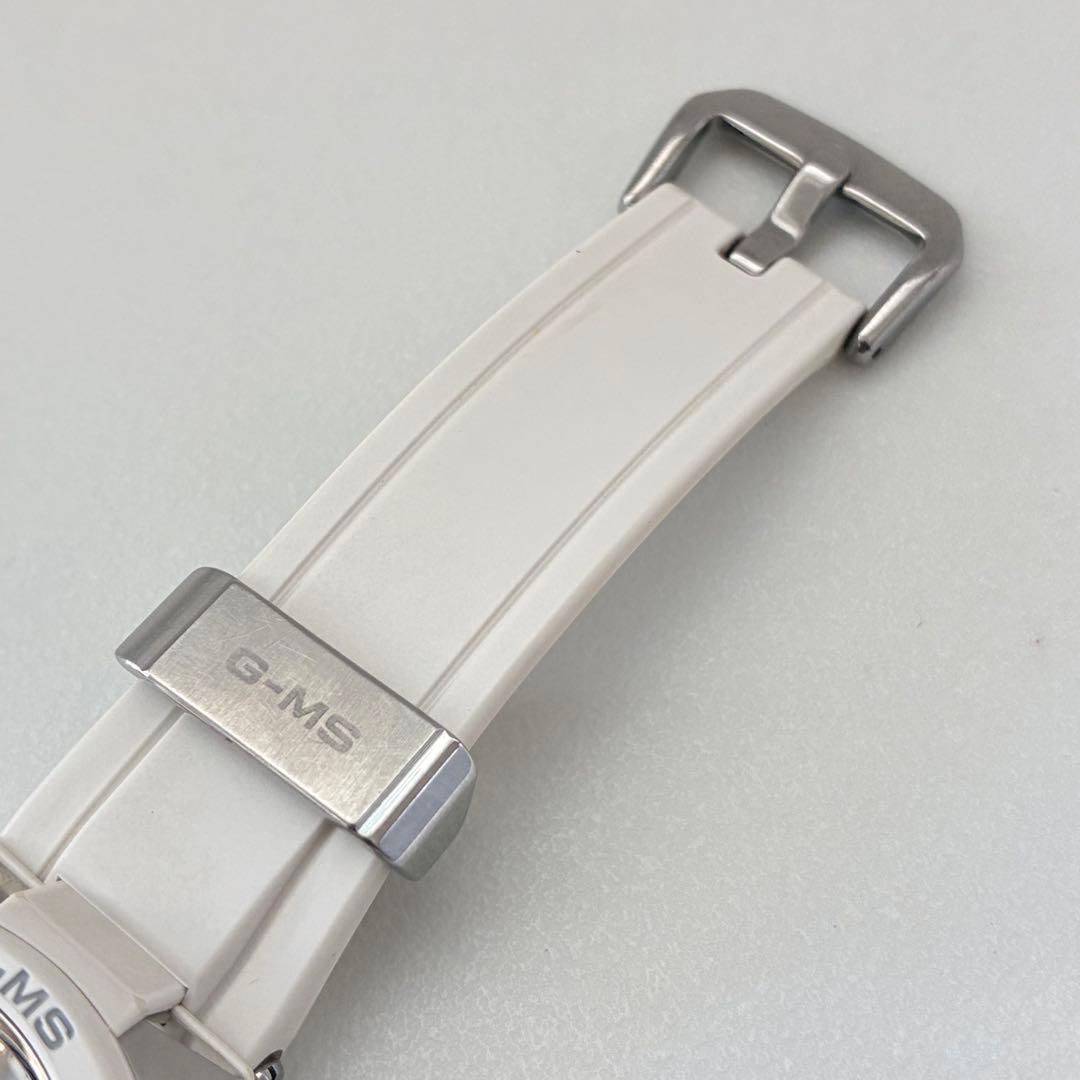 CASIO G-MS baby-g MSG-W100 ホワイト 電波ソーラー