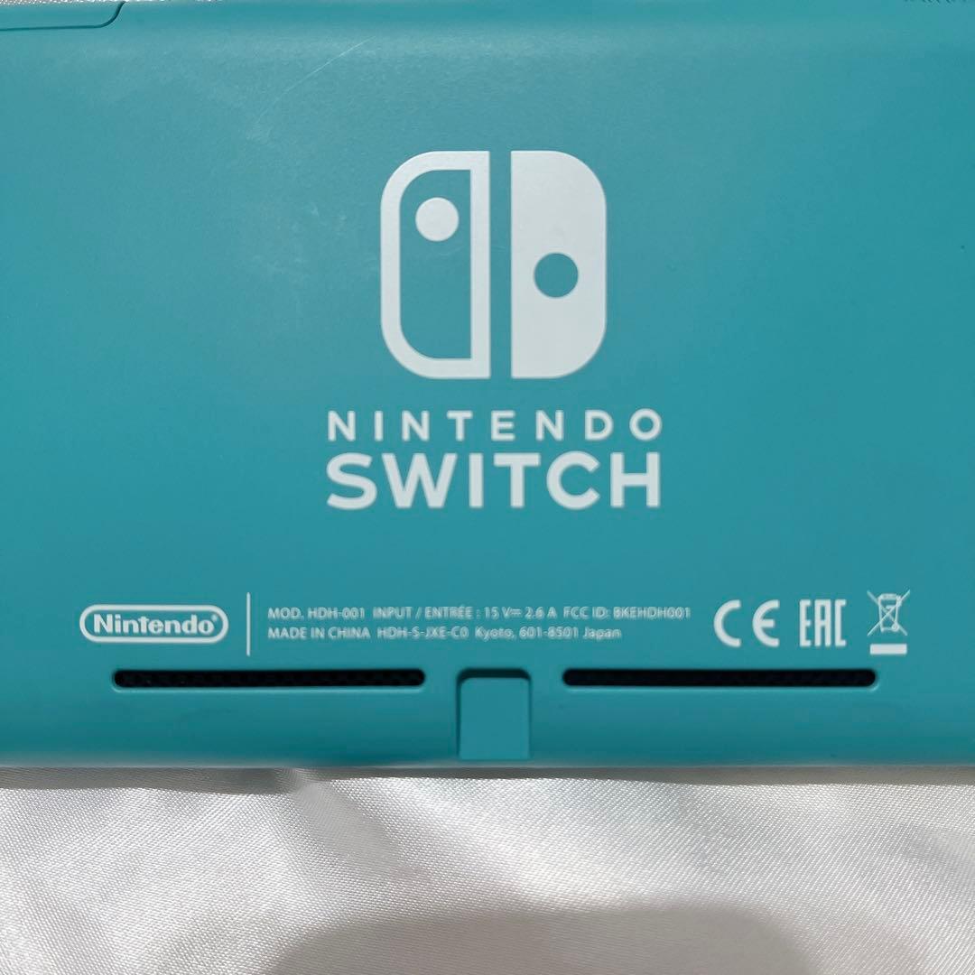 美品　 即日発送　Switch Lite ターコイズ　スイッチ　ライト　本体のみ