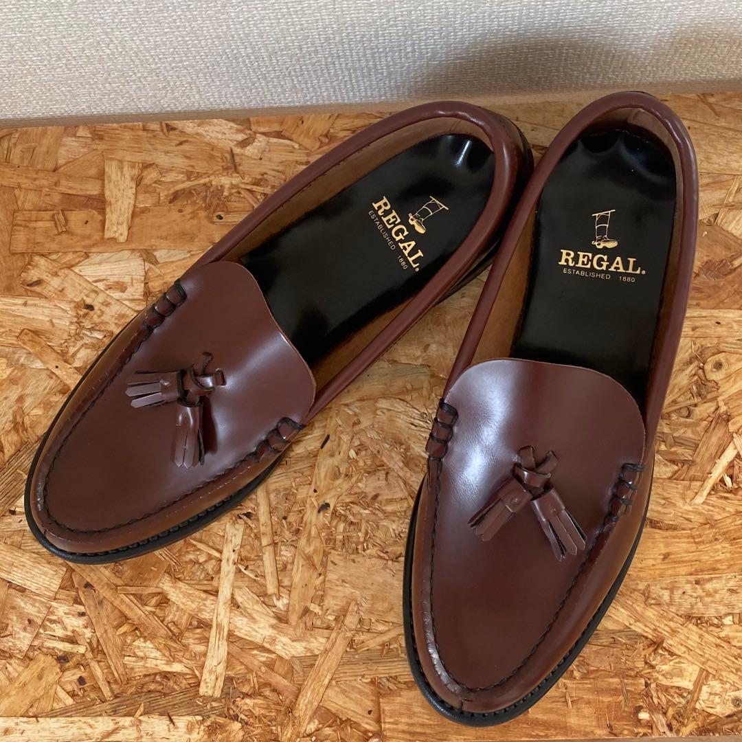 【新品未使用】リーガル タッセルローファー ブラウン 2253