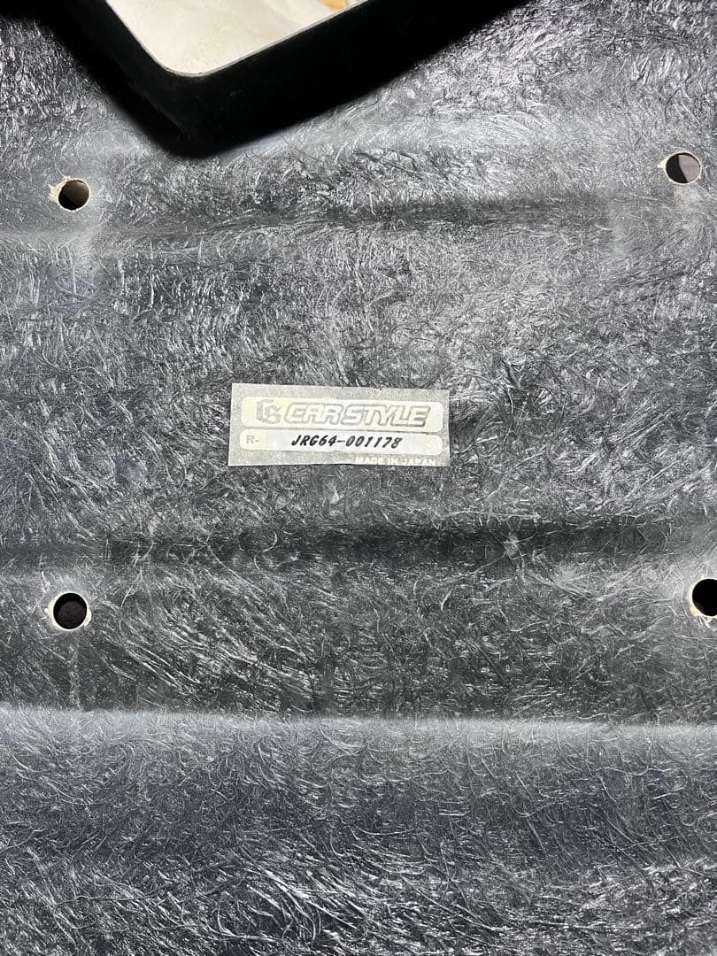 ジムニー リアゲートカバー カースタイル スペアタイヤレス カバー JB64