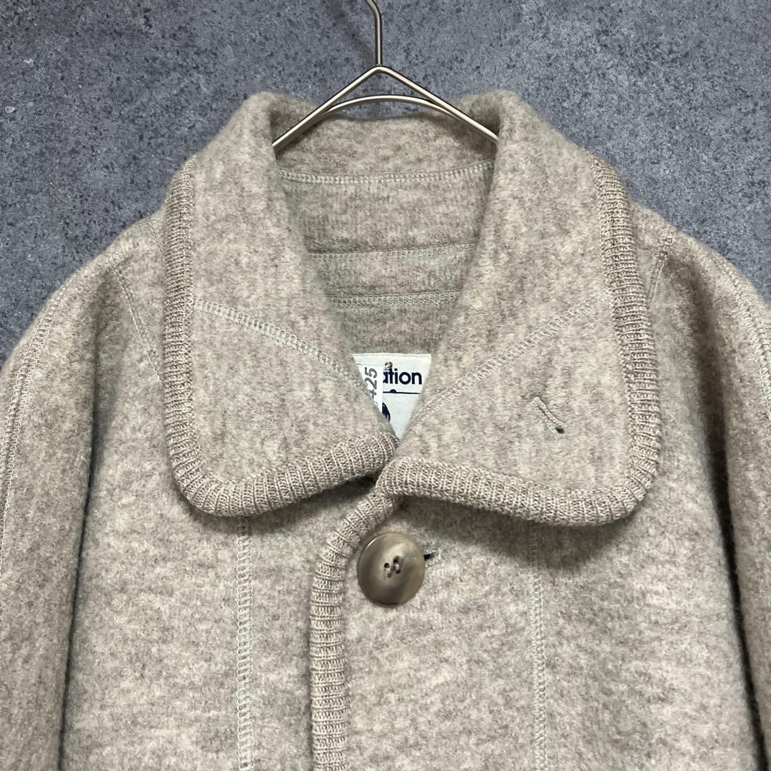 plantation イッセイミヤケ　ウール　クリーニング済　コート　M