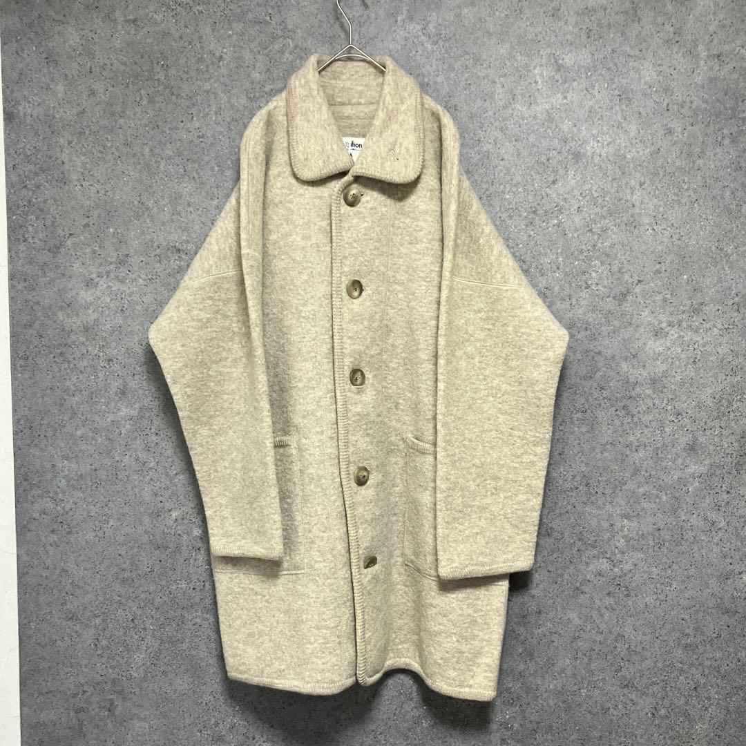 plantation イッセイミヤケ　ウール　クリーニング済　コート　M