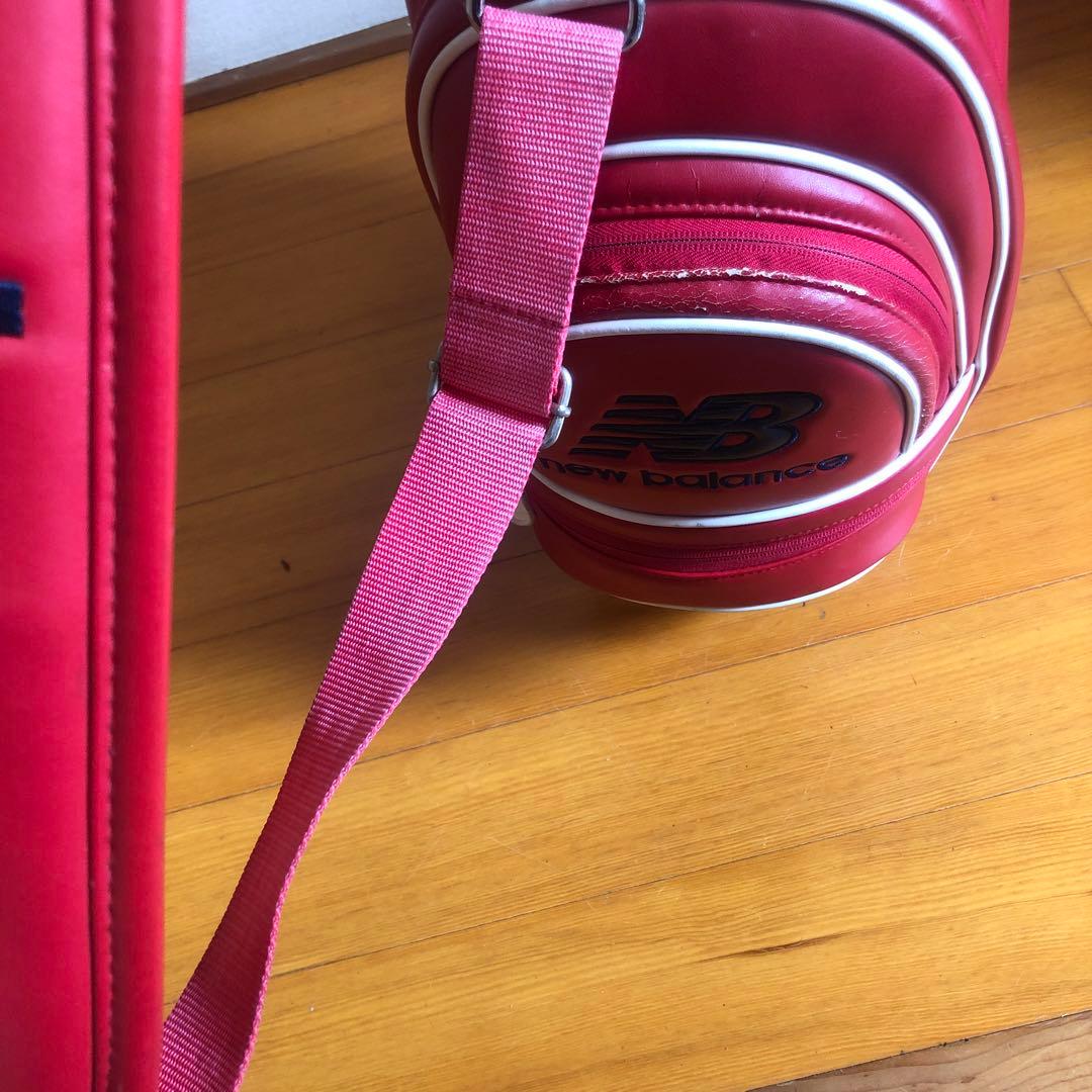 ニューバランス Newbalance キャディバック 赤 フード付き 3.5kg