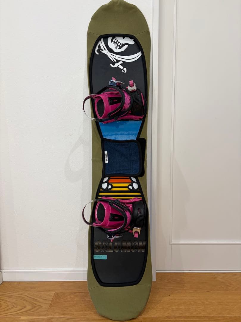 SALOMON SUPRA スノーボード 130 バインディング付き