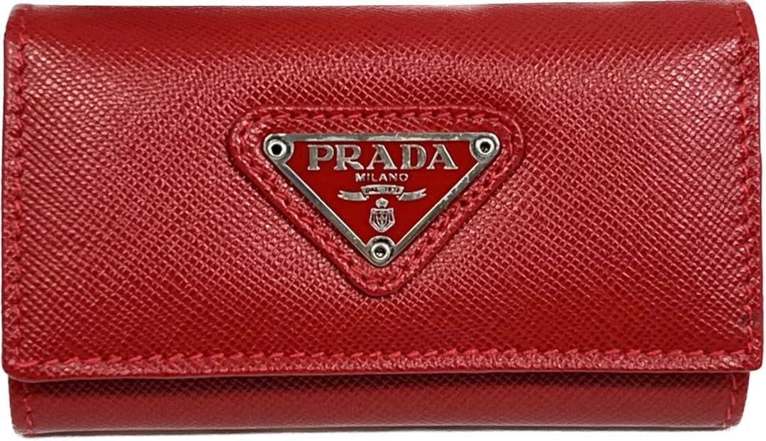 PRADA プラダ キーケース 6連キーケース SCARLATTO