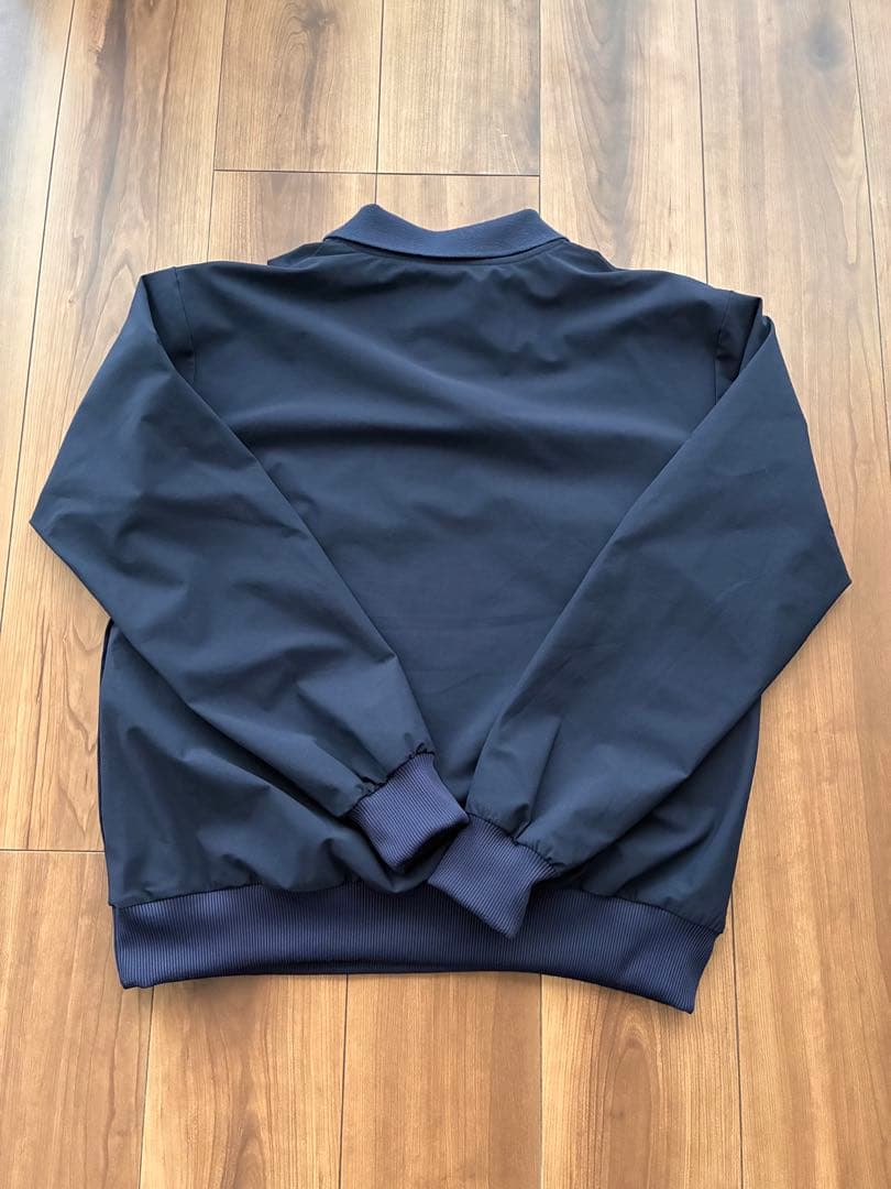 CLUBHAUS 長袖　ポロシャツタイプ　ピステ　サイズS ネイビー