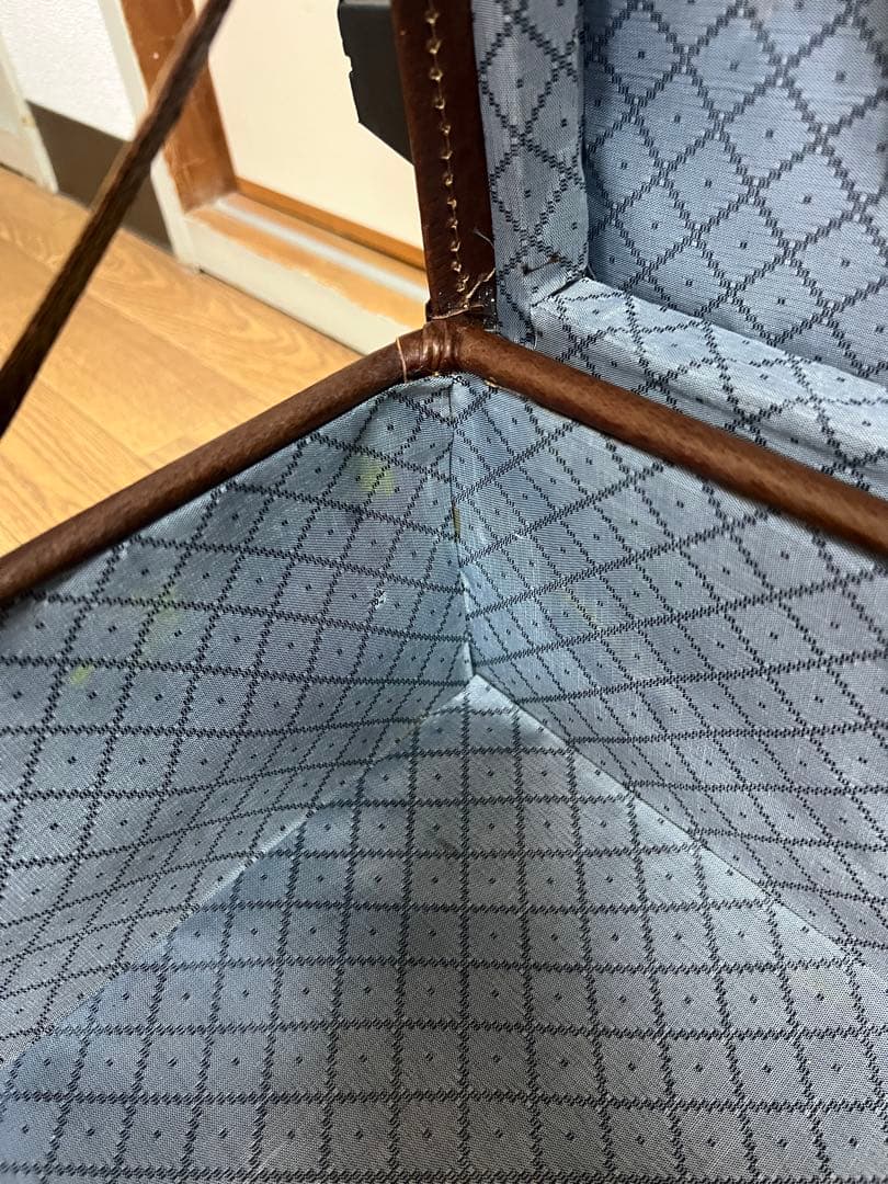 【レア美品】本革 ユーラシアトランク レトロ　キャリーケース ブラウン