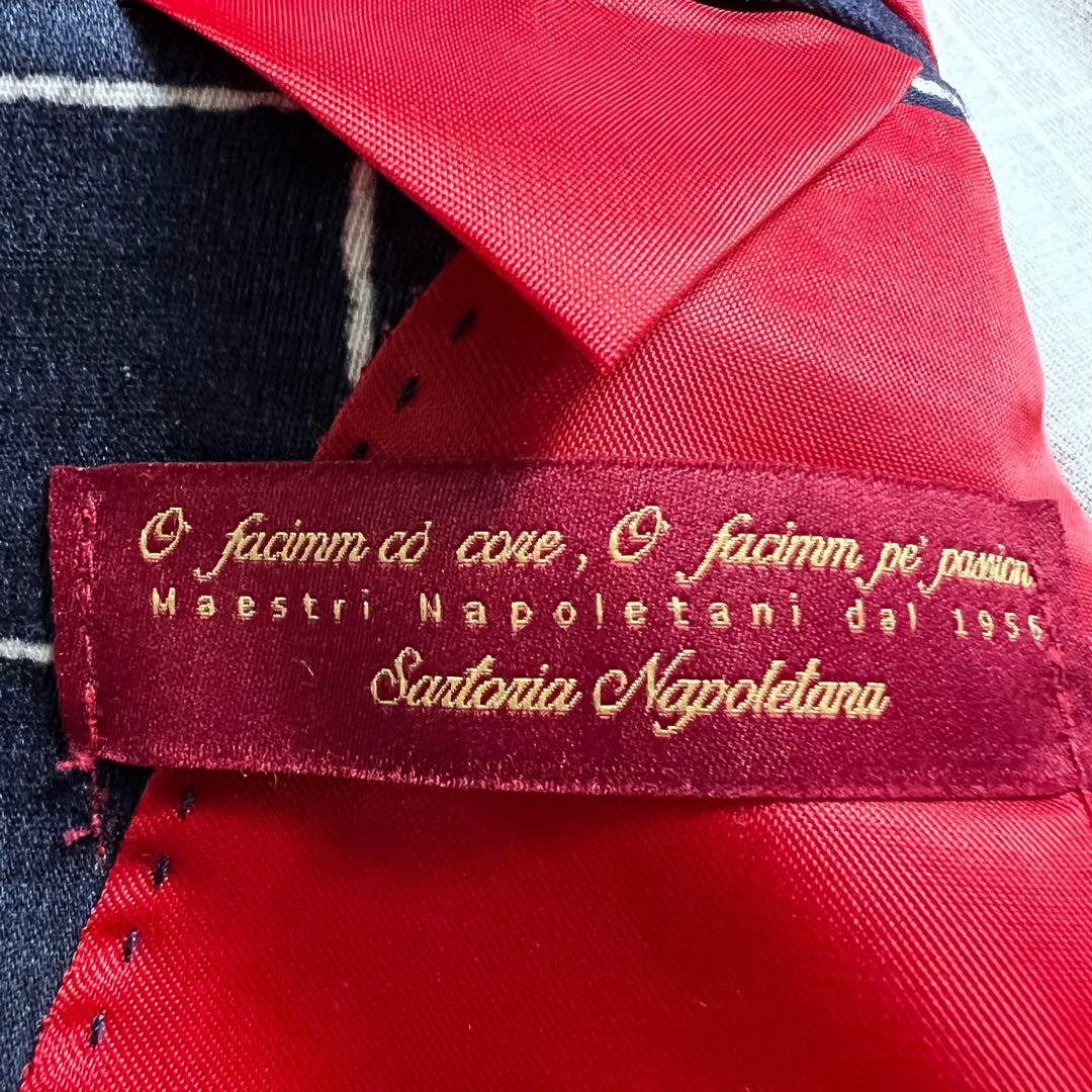 KARL MOMMOO カールモンモー　イタリア高級スーツ　セットアップ　裏地赤