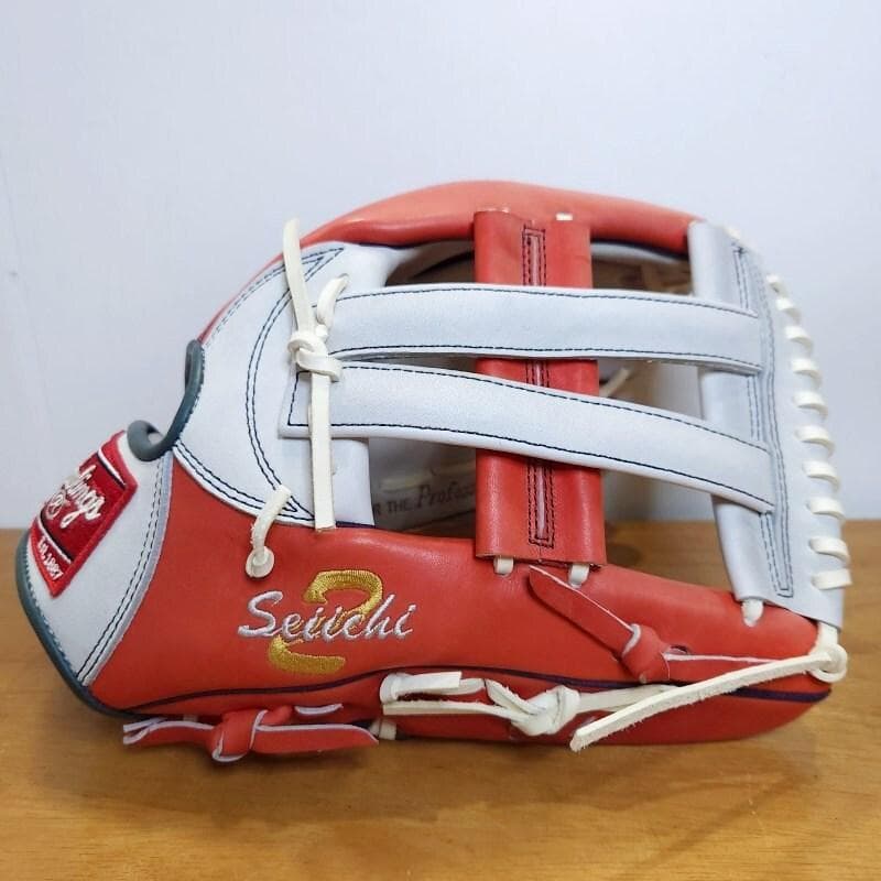 ローリングス 内川聖一選手 支給品 日本製 HOH 外野用 軟式グローブ