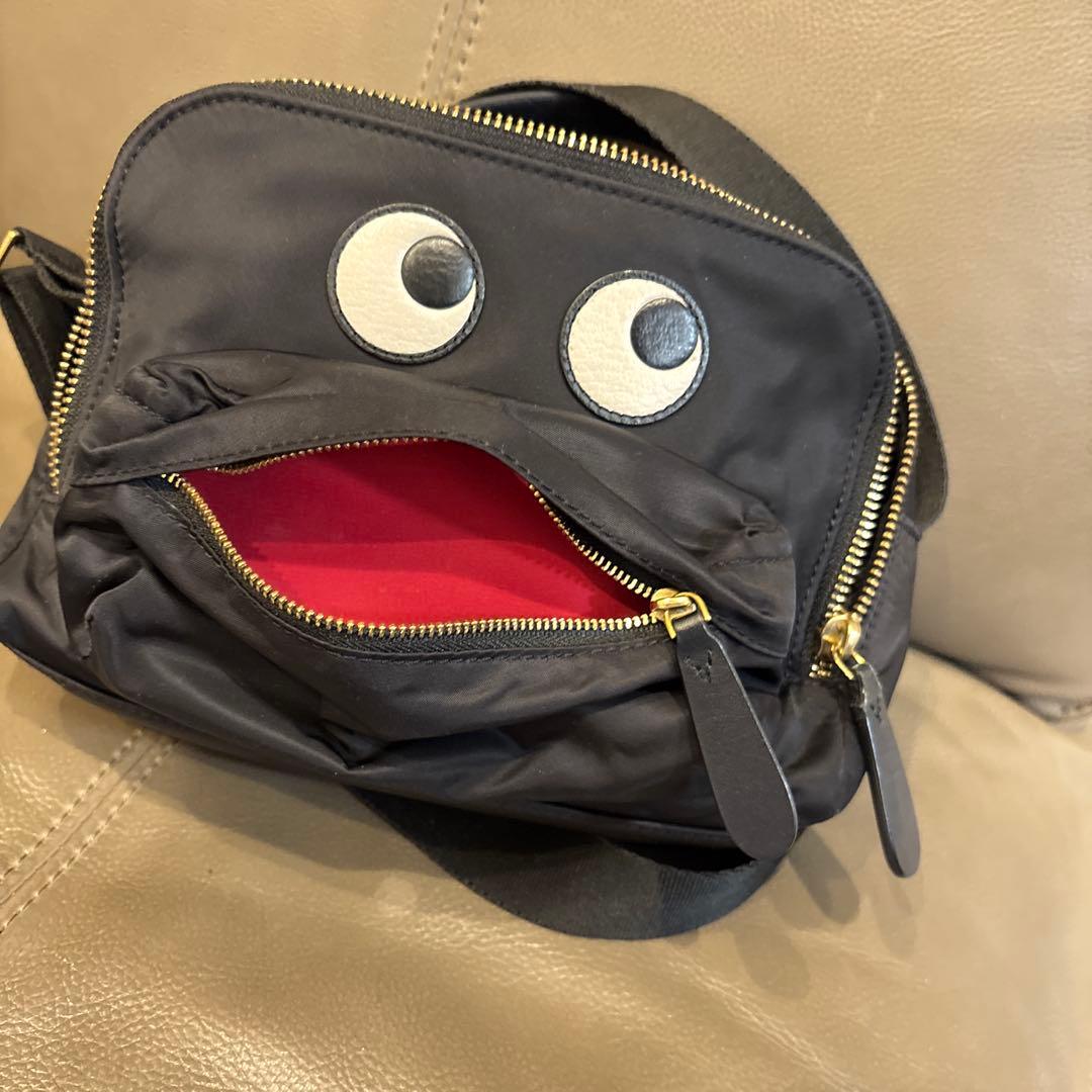 アニヤハインドマーチ　ナイロンショルダーバッグ