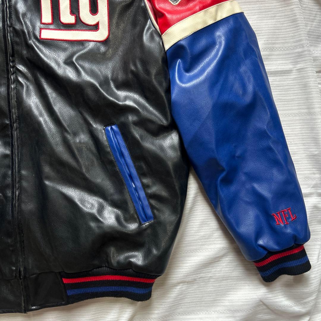 New York GIANTS NFL レザージャケット L