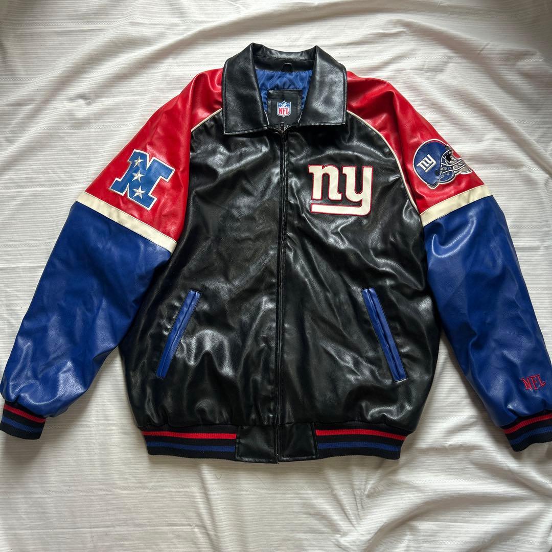 New York GIANTS NFL レザージャケット L