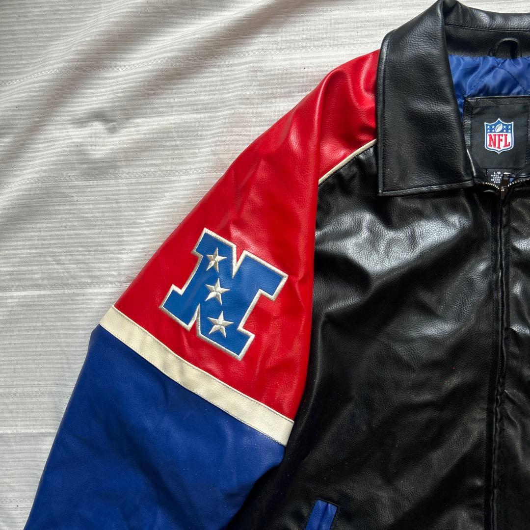 New York GIANTS NFL レザージャケット L