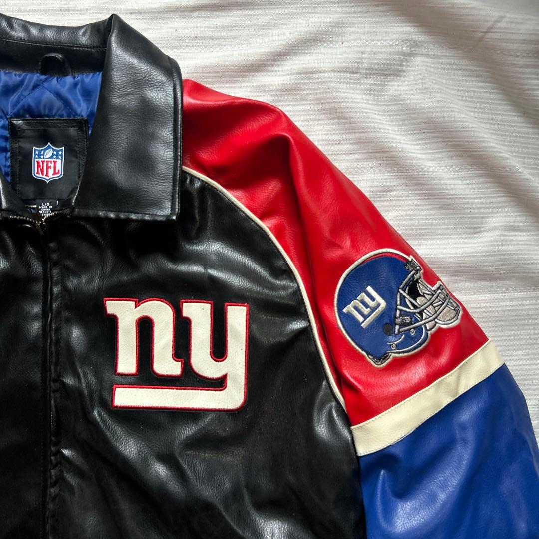 New York GIANTS NFL レザージャケット L