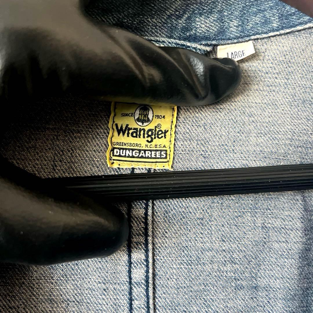 90s～WRANGLER bluebell 復刻デニムジャケット　カバーオール