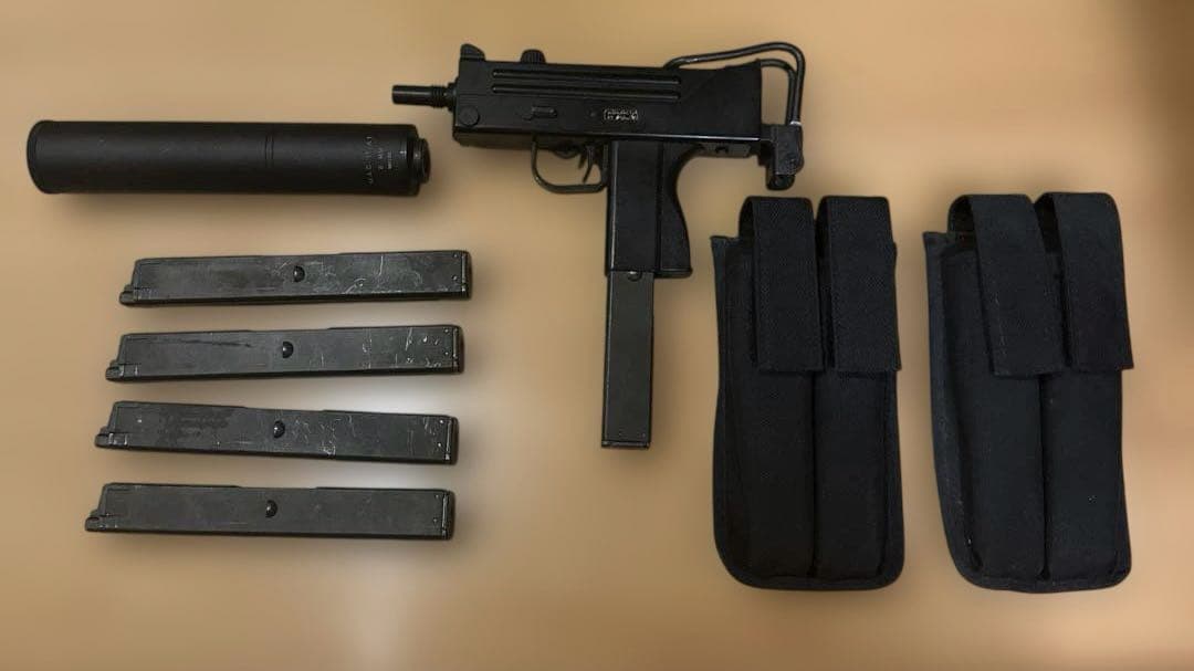 い*ん様 KSC イングラムM11　ガスブロ　サイレンサー付　ロングマガジン(旧