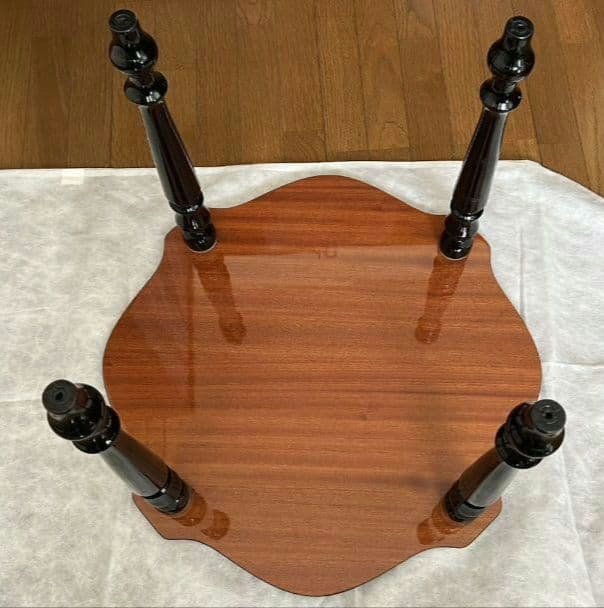 ドマン　象嵌細工　サイドテーブル　アンティーク