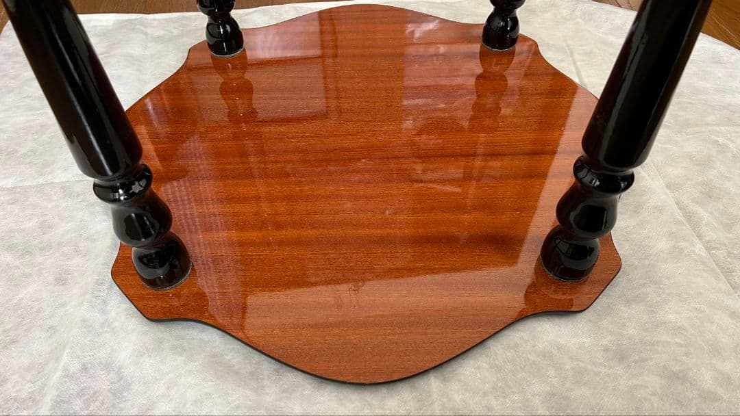 ドマン　象嵌細工　サイドテーブル　アンティーク