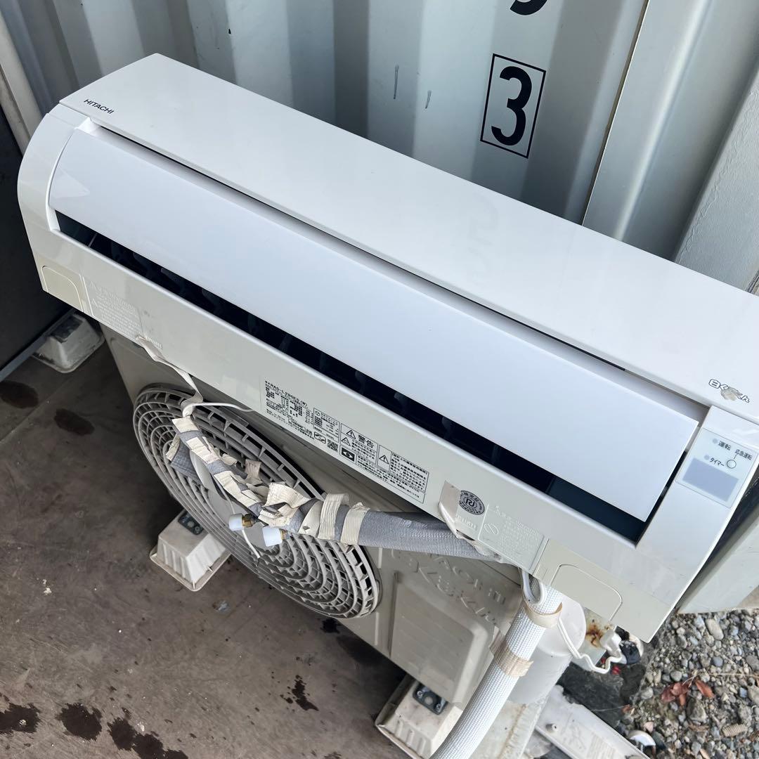 14ジャンク 激安早い者勝ち✨ ポンプダウン済み✨ 日立 主に10畳用 エアコン