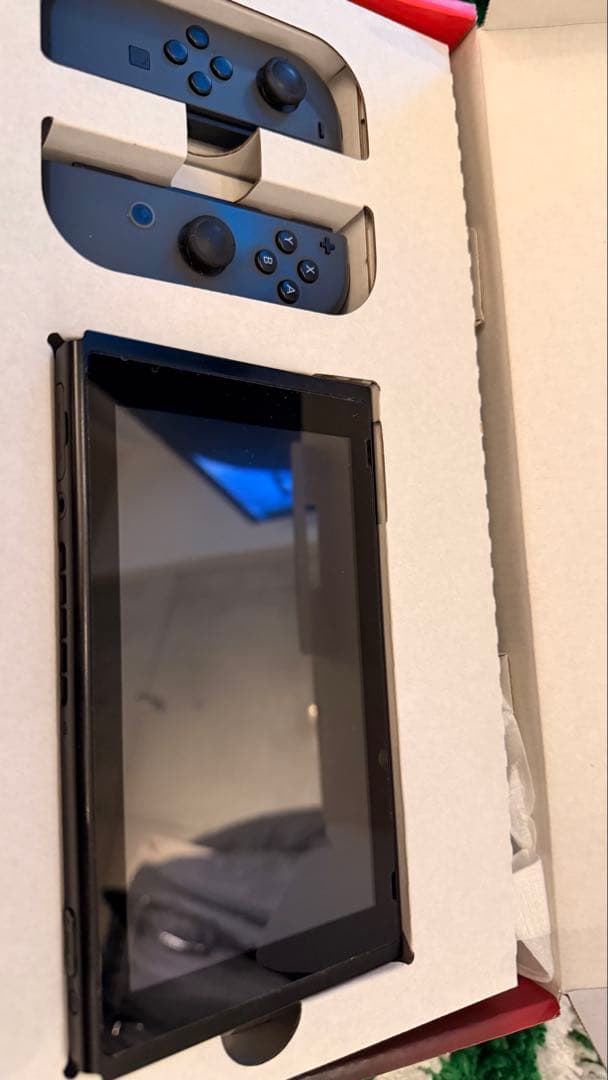 Nintendo Switch グレー 本体 ジョイコン付き