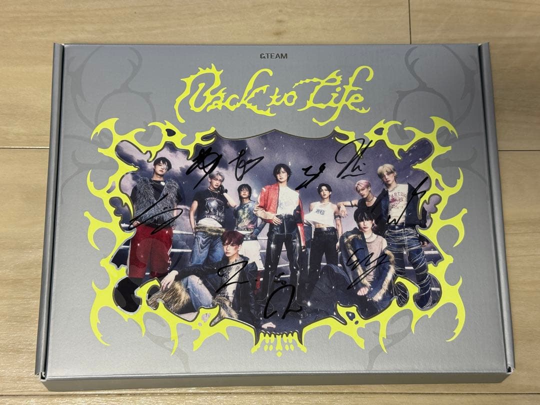 &TEAM Back to Life BREATH ver. サイン入りCD無し