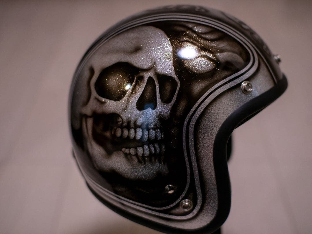 新品未使用　スモール　ジェット　ヘルメット ラメドクロ